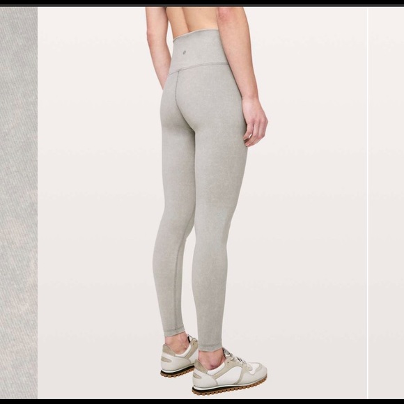 lululemon athletica Pants - Wunder under HR *snow washed 28”